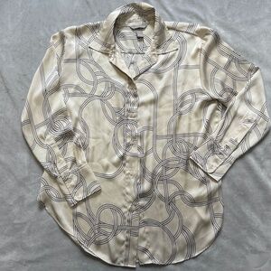H & M Silky Button Up Blouse